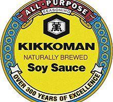 Kikkoman Logo - Kikkoman Soy Sauce Stickers | Redbubble