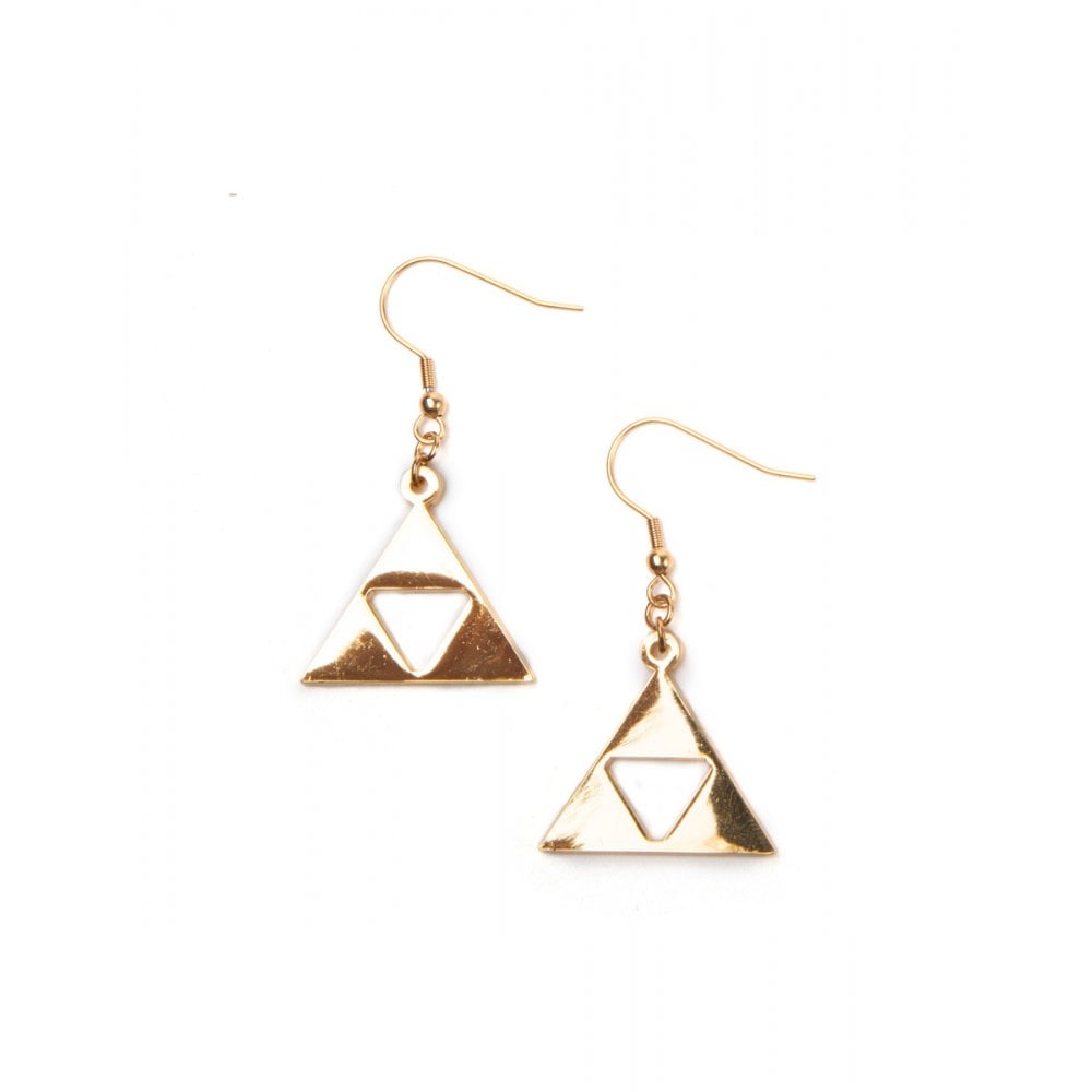 Triforce Logo - The Legend Of Zelda Triforce Logo Earrings (Pair) - Epic Loot from ...