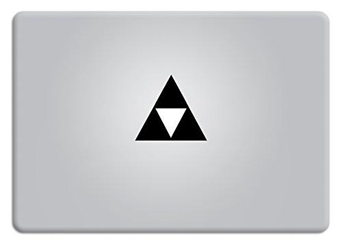 Triforce Logo - Legend of Zelda TriForce Logo Small Macbook Decal