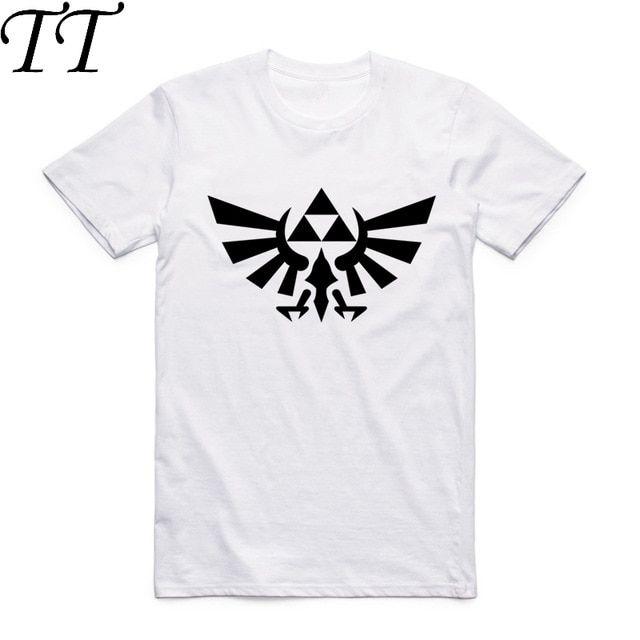 Triforce Logo - 2019 S XXX Men The Legend of ZELDA triforce logo Fashion T shirt ...