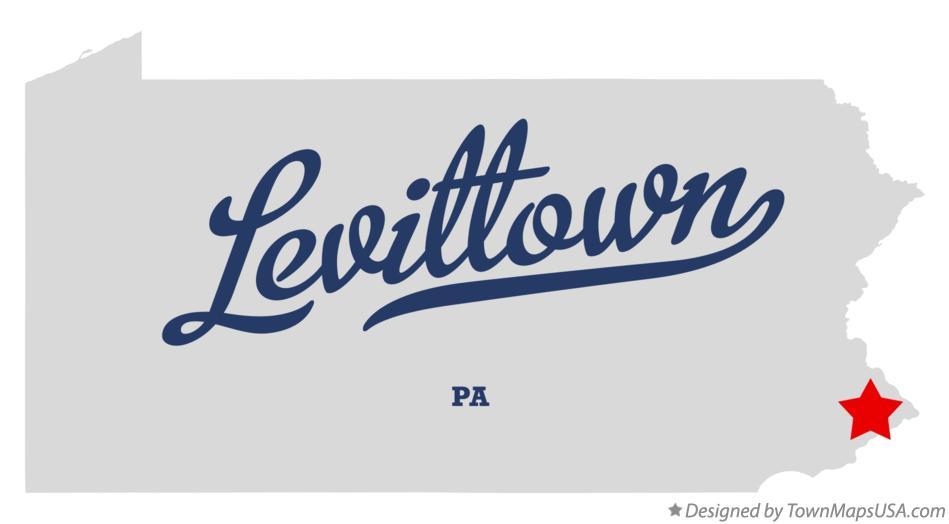 Levittown Logo - Map of Levittown, PA, Pennsylvania