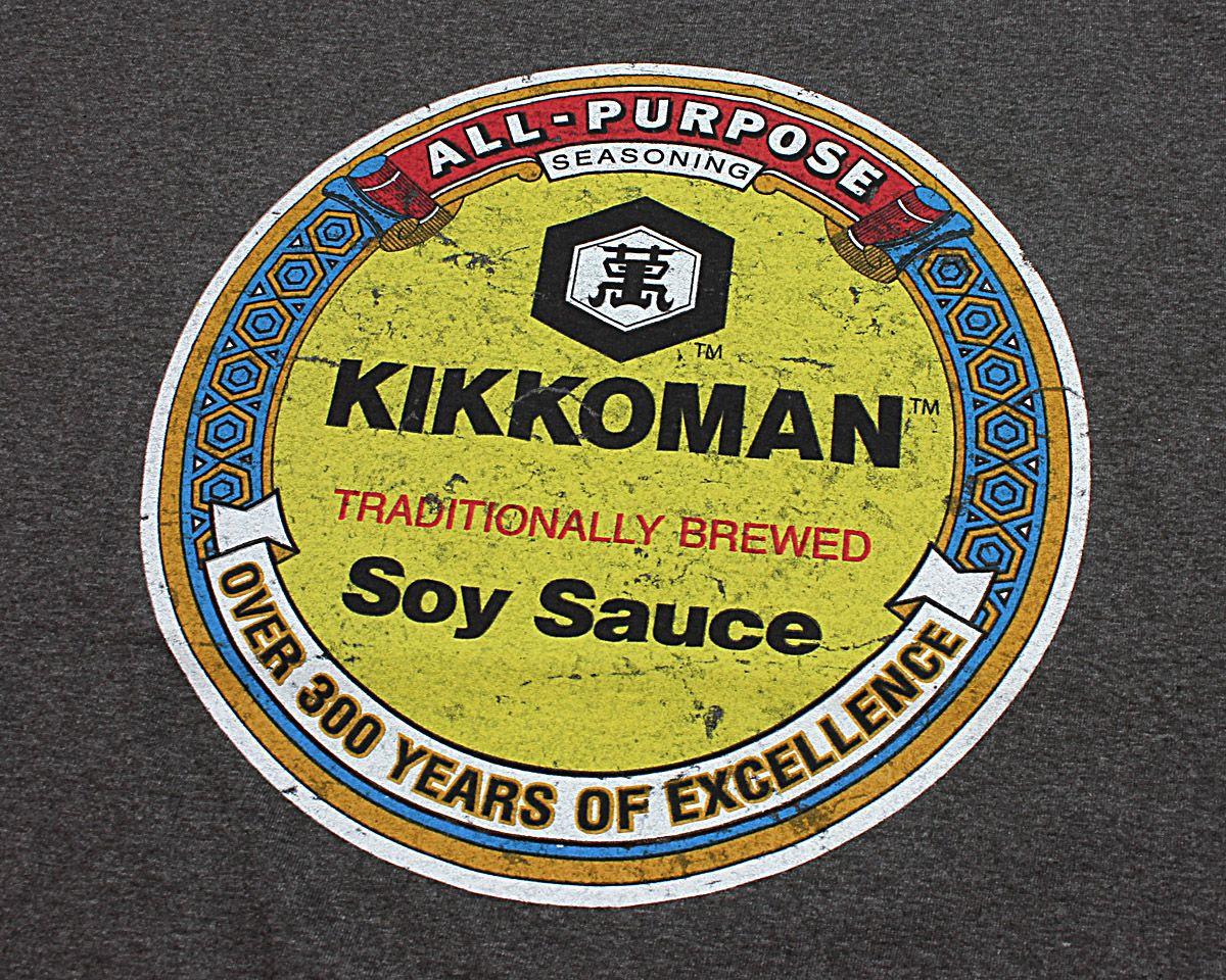 Kikkoman Logo - Kikkoman Soy Sauce Men's Distressed Graphic T Shirt