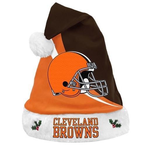 Swoop Logo - NFL Swoop Logo Santa Hat Cleveland Browns