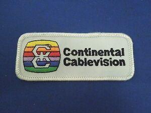 Cablevision Logo - Details about Vintage Continental Cablevision Uniform Logo Sew On Patch