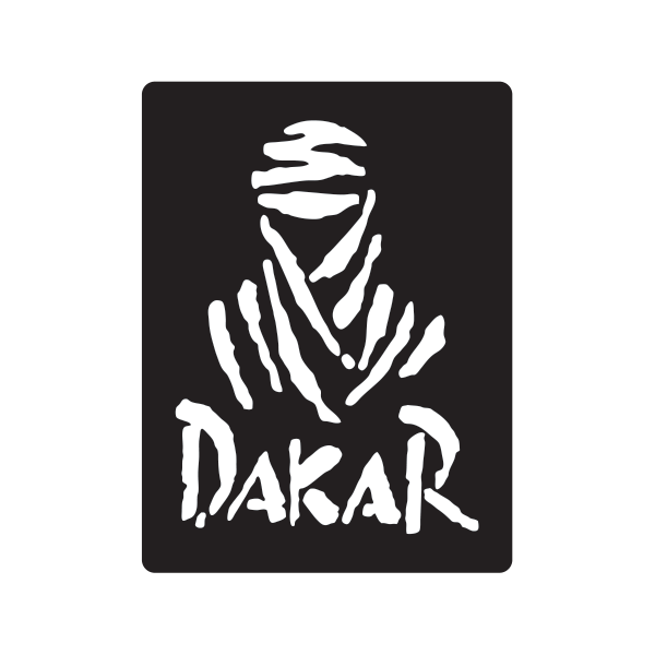 Dakar Logo - Printed vinyl Paris Dakar Logo