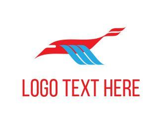Flight Logo - Bird Airline Logo