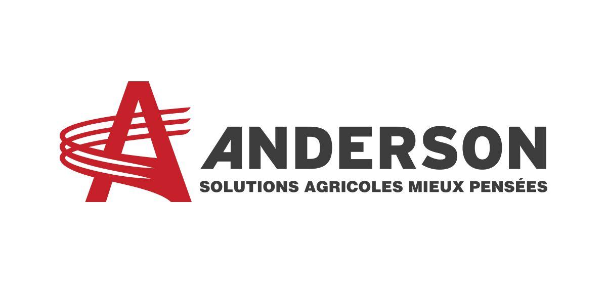 Anderson Logo - Farm Machinery: Mixer, Trailer, Wrapper & Log Loader
