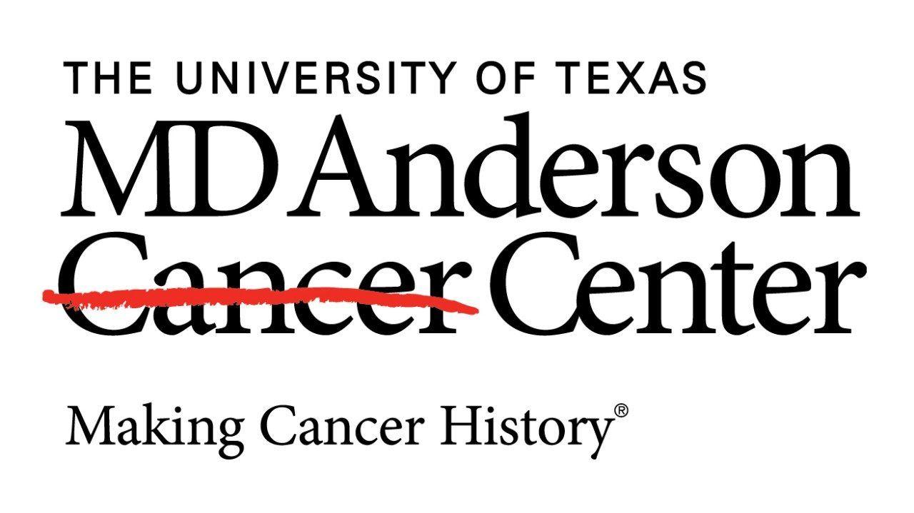 Anderson Logo - New Logo Features Strike Through Cancer. MD Anderson Cancer Center