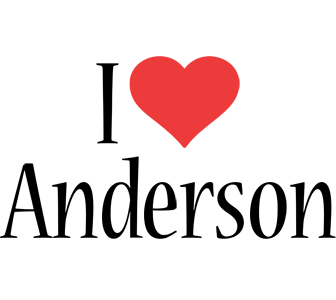 Anderson Logo - anderson Logo | Name Logo Generator - I Love, Love Heart, Boots ...