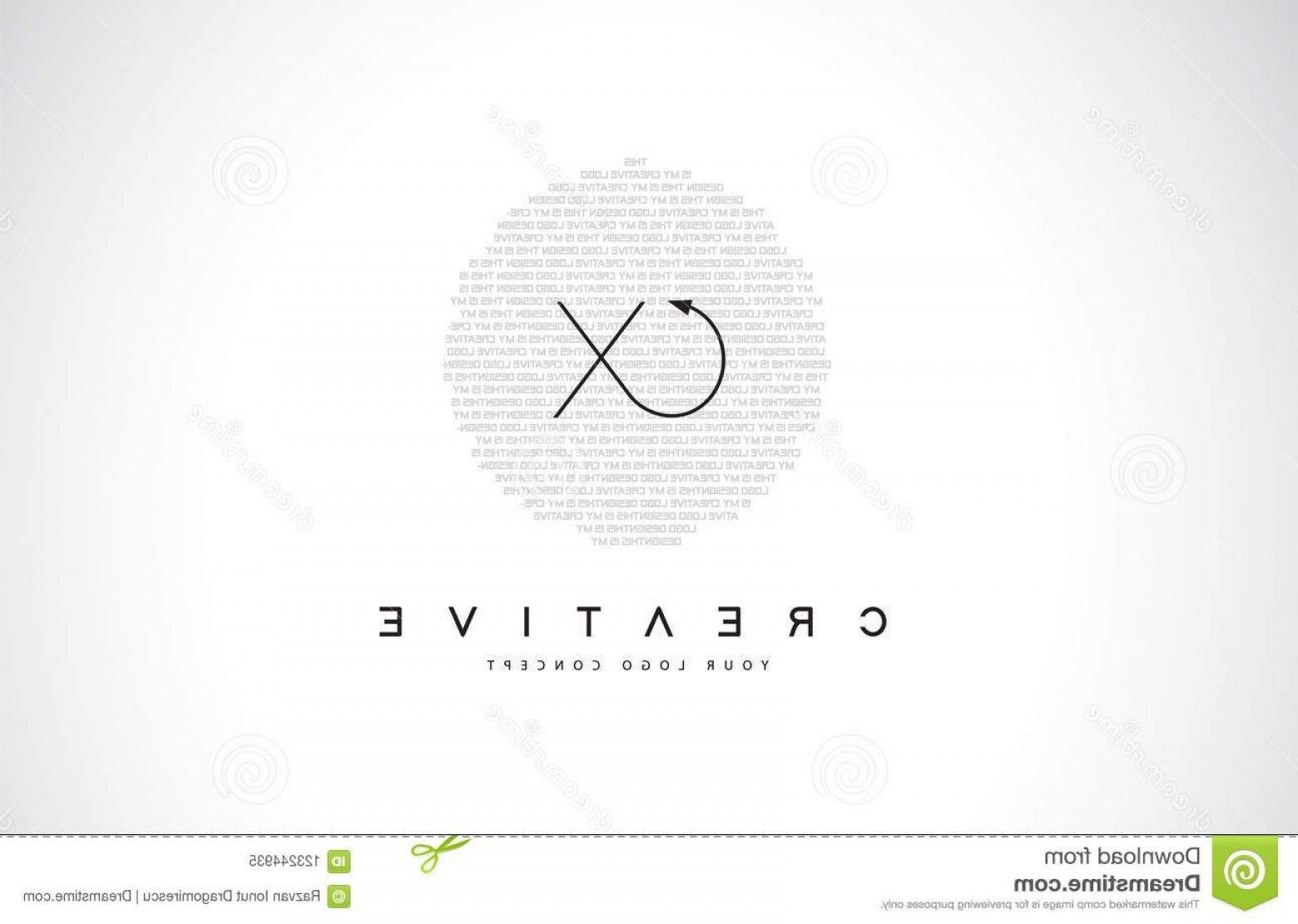 Vec Logo - Cx C Logo Design Black White Creative Text Letter Vec Icon Vector ...
