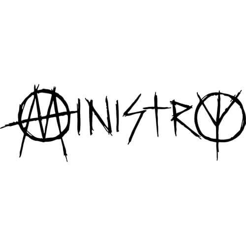 Ministry Logo - Ministry Band Decal Sticker BAND LOGO