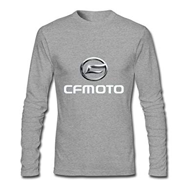 Cfmoto Logo - Amazon.com: Men's CFmoto Logo Long Sleeve T-shirt: Clothing