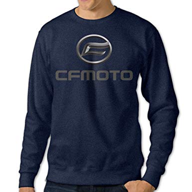 Cfmoto Logo - Sokie Men's Cfmoto Logo Long Sleeve Sweatshirt Hoodies Navy at ...