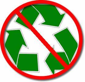 Non-Recyclable Logo - Recycling - Borough of Lodi, New Jersey