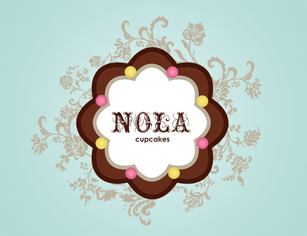 Nola Logo - Nola Cupcakes Logo on Behance
