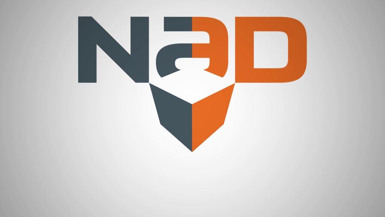 Nad Logo - Flying logo NAD