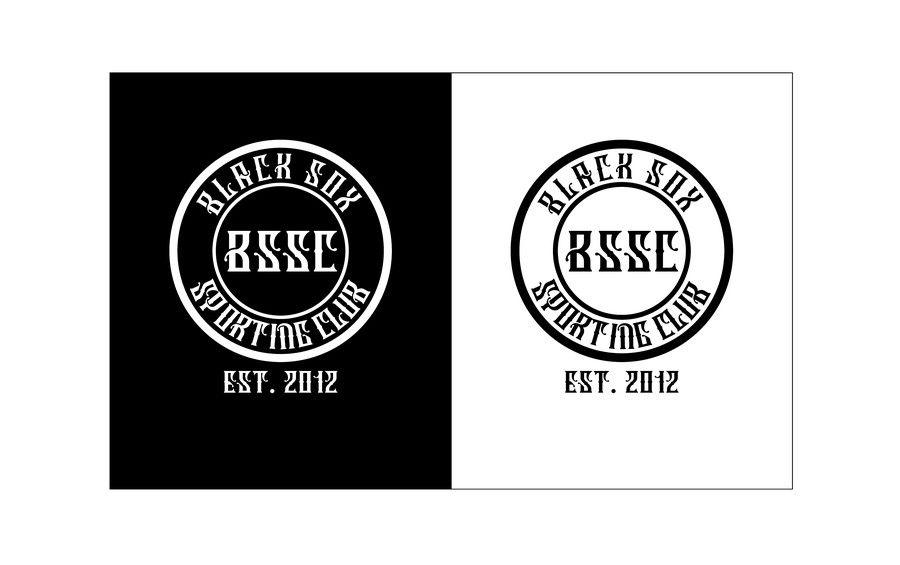 BSSC Logo - Entry by nasta199630 for Black Sox Sporting Club (BSSC)