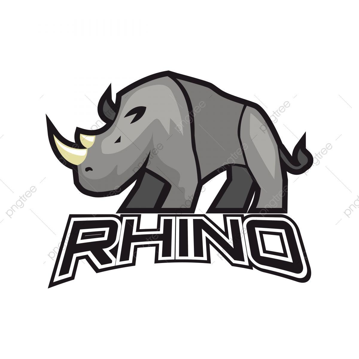 Rhinoceros Logo - Rhino Logo, Vector Illustration, Rhinos, Rhinoceros, Rhino Vector ...