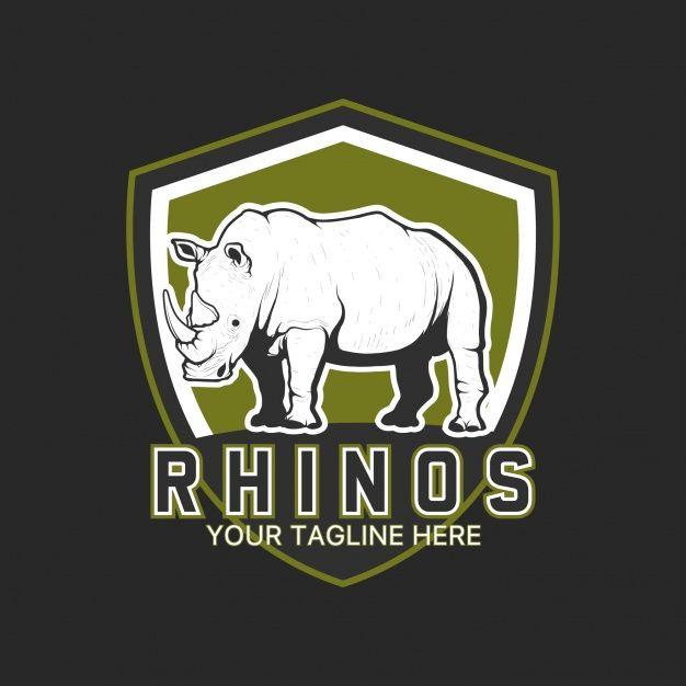 Rhinoceros Logo - Rhino logo template design Vector | Free Download