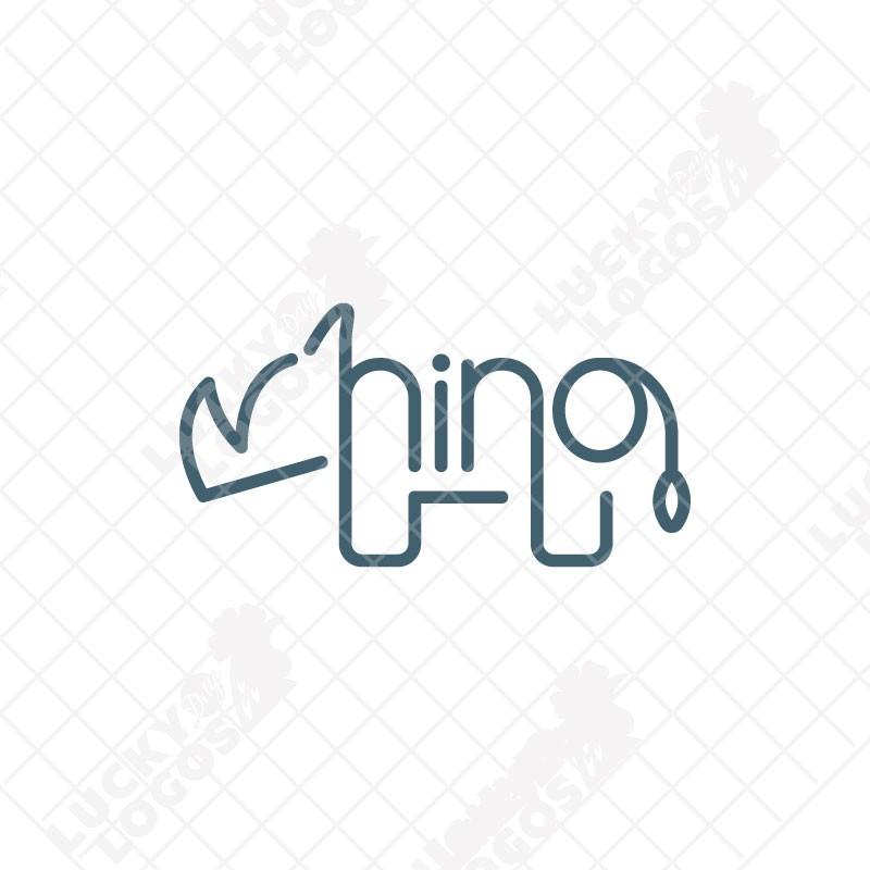 Rhinoceros Logo - Rhinoceros Logo Design for sale