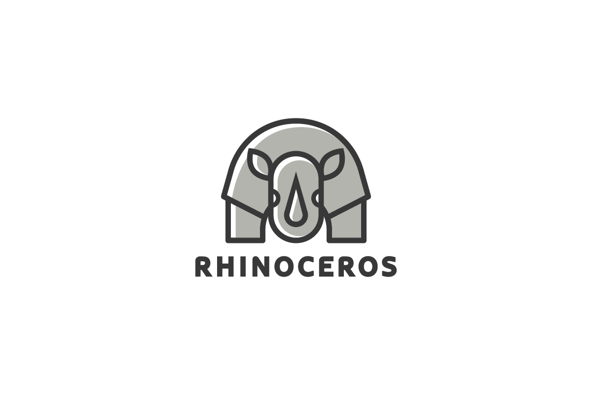 Rhinoceros Logo - Rhinoceros Logo Design