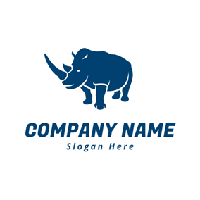 Rhinoceros Logo - Free Rhino Logo Designs | DesignEvo Logo Maker