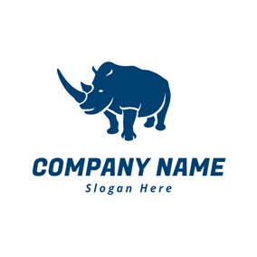 Rhinoceros Logo - Free Rhino Logo Designs. DesignEvo Logo Maker