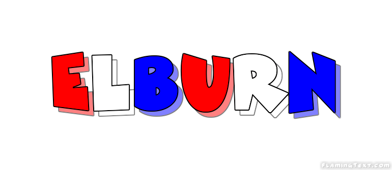 Elburn Logo - United States of America Logo | Free Logo Design Tool from Flaming Text