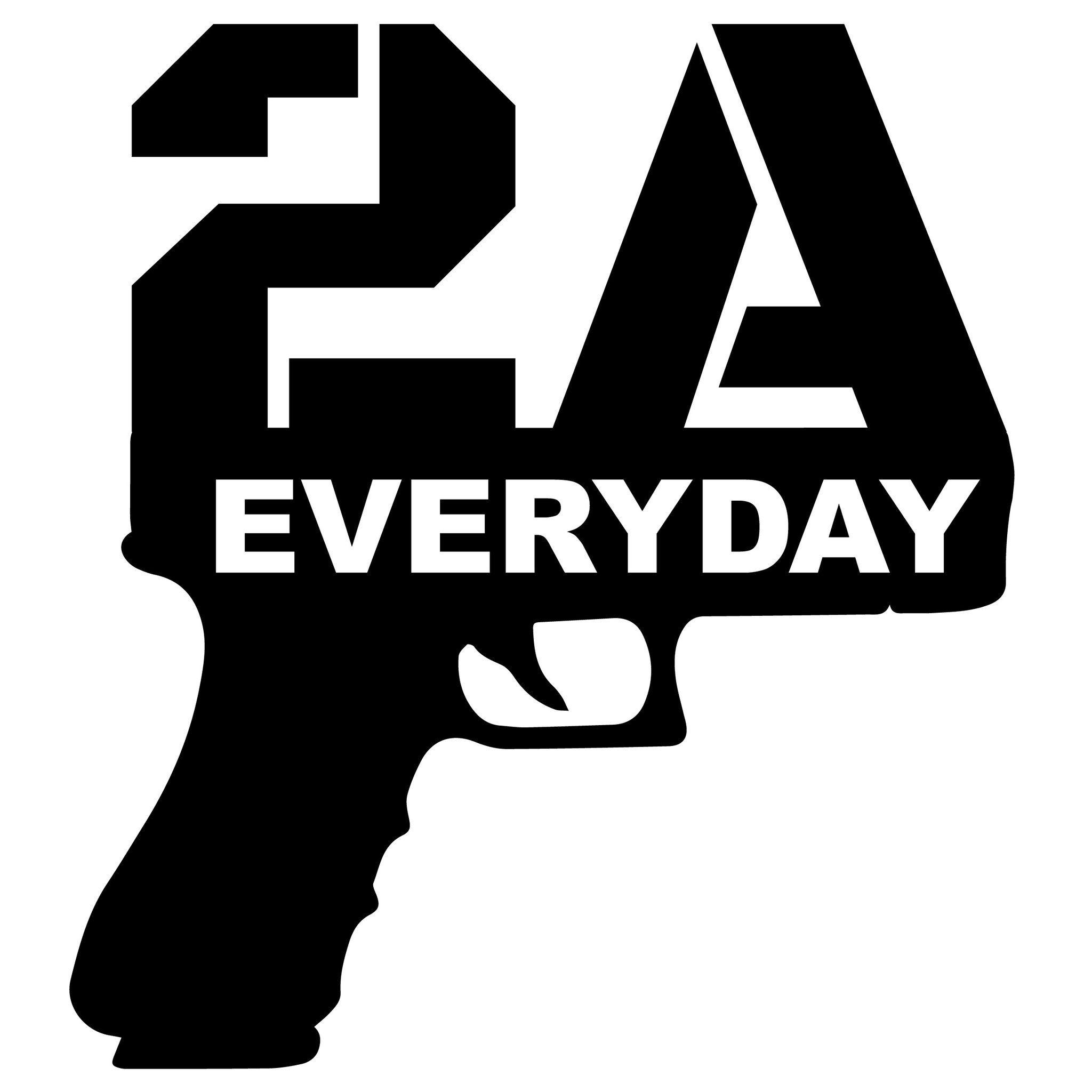 2A Logo - 2A Everyday Tee Shirt