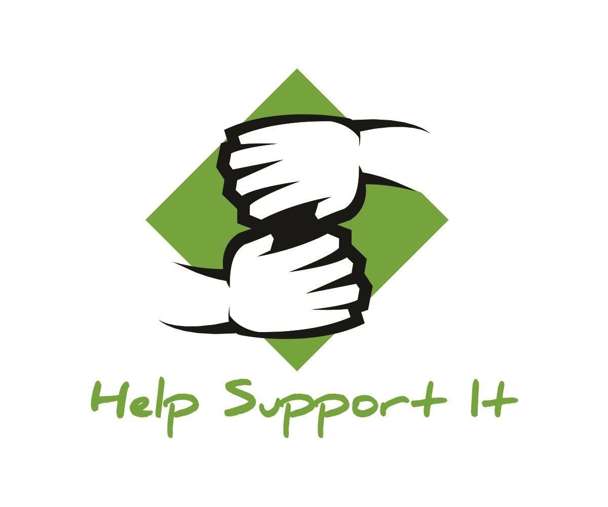 Help Logo - Bold, Modern, Crowdfunding Logo Design for Help Support It