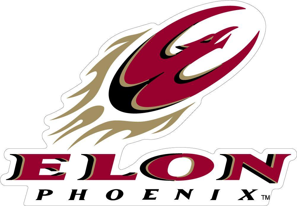 Elon Logo - MD Elon Logo w/ Elon Phoenix Text Magnet