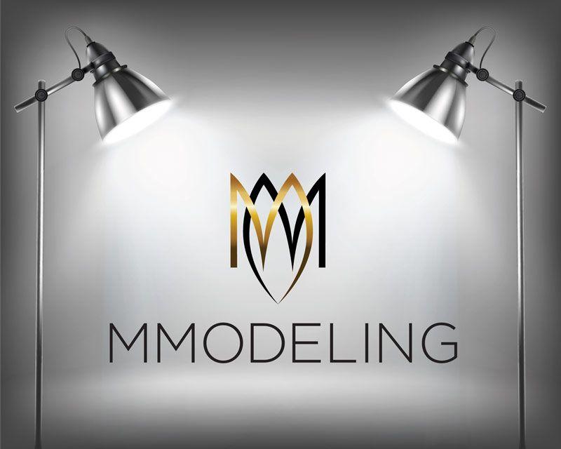 Modeling Logo - Mmodeling - Modeling school - Grafika Vision