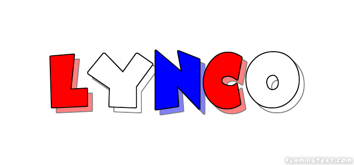 Lynco Logo - United States of America Logo. Free Logo Design Tool from Flaming Text