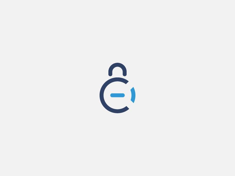 Lock Logo - E Lock by AsbeenDesign on Dribbble