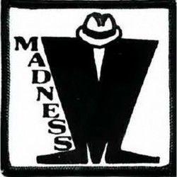 Madness Logo - Madness Iron-On Patch Square Ska Logo - Rock Band Flags