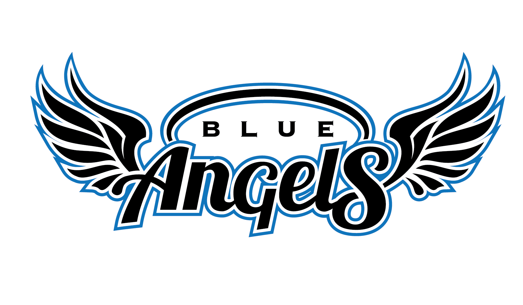 Blue Angles Logo - Blue Angels – Official Logo | Angel All-stars Cheer