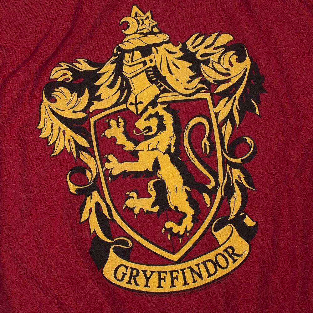 Gryffindor Logo - Popfunk Harry Potter Gryffindor Logo Adult T Shirt & Stickers