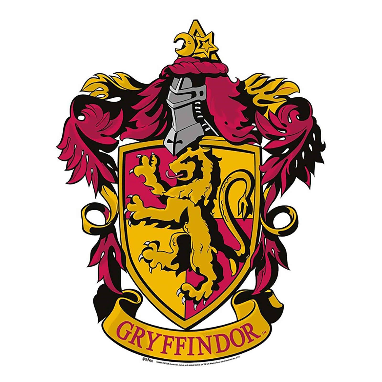 Gryffindor Logo - Gryffindor Emblem Cardboard Wall Cut Out Harry Potter Wizarding World