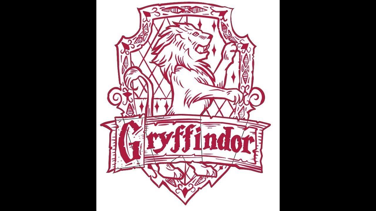 Gryffindor Logo - Laser Cutter Path & Layout in Adobe Illustrator for Harry Potter Gryffindor  Logo