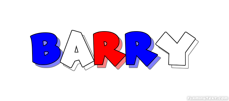 Barry Logo - France Logo. Free Logo Design Tool from Flaming Text
