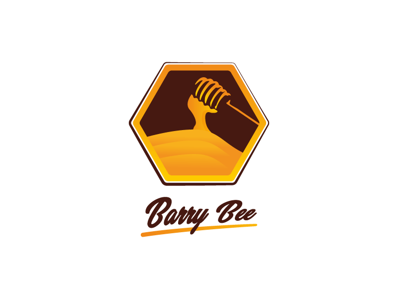 Barry Logo - Barry Bee Honey Logo by Abdo Ennahid on Dribbble