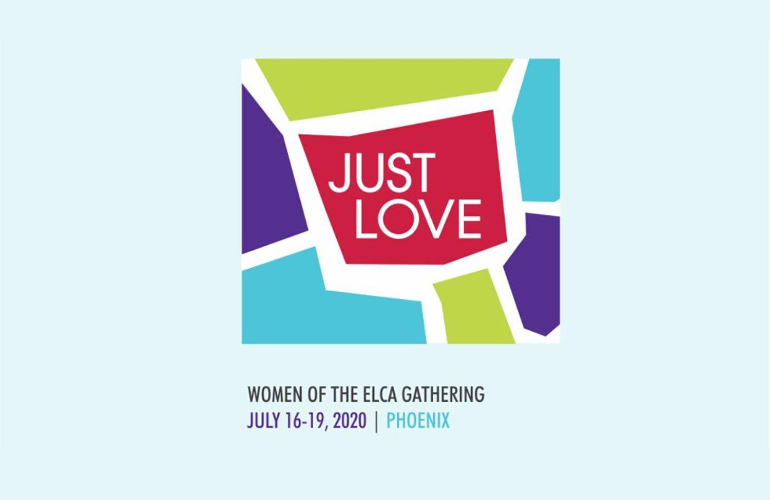 ELCA Logo - Just love” Gathering 2020 logo reminds we are part of one body ...