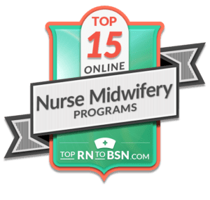 Nurse-Midwife Logo - Top 15 Online Nurse Midwifery Programs - Top RN to BSN