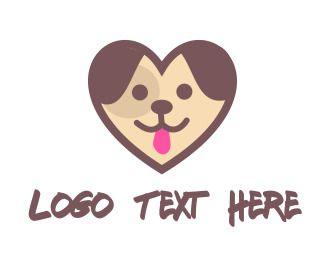 Puppy Logo - Puppy Heart Logo