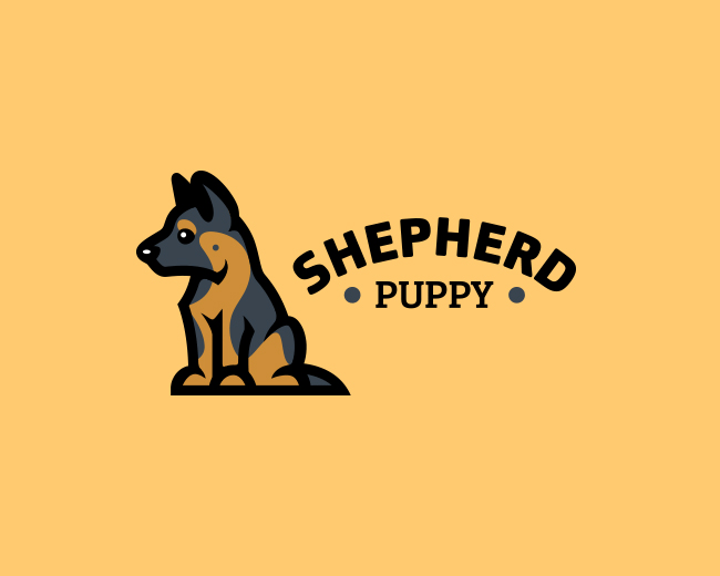 Puppy Logo - Logopond - Logo, Brand & Identity Inspiration (Shepherd puppy logo)