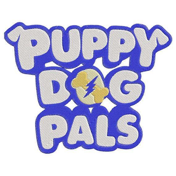 Puppy Logo - Logo Puppy Dog Pals Iron on Patch