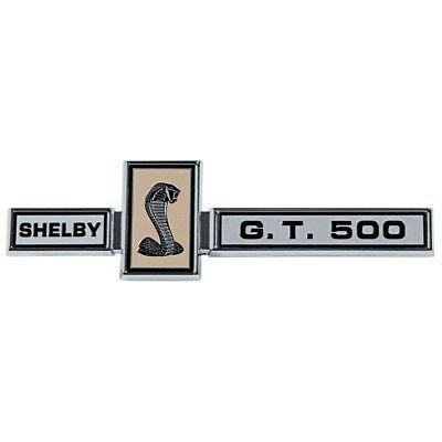 GT500 Logo - 1967 67 FORD MUSTANG SHELBY GT500 COBRA ELEANOR TRUNK GRILLE EMBLEM w FRAME  | eBay
