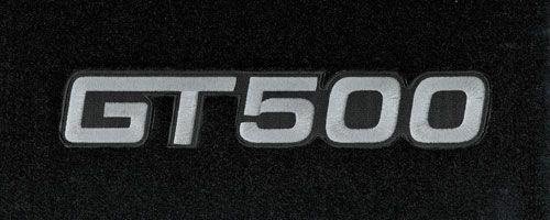 GT500 Logo - Ford Mustang Shelby Logo Floor Mats - PartCatalog.com