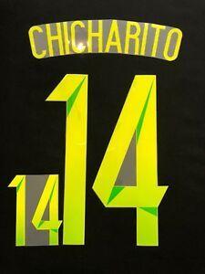 Chicharito Logo - Details about 2015/16 MEXICO NATIONAL TEAM #14 CHICHARITO HOME NAME SET