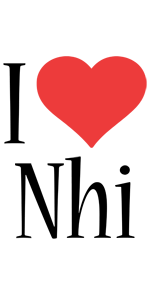 Nhi Logo - Nhi Logo | Name Logo Generator - I Love, Love Heart, Boots, Friday ...